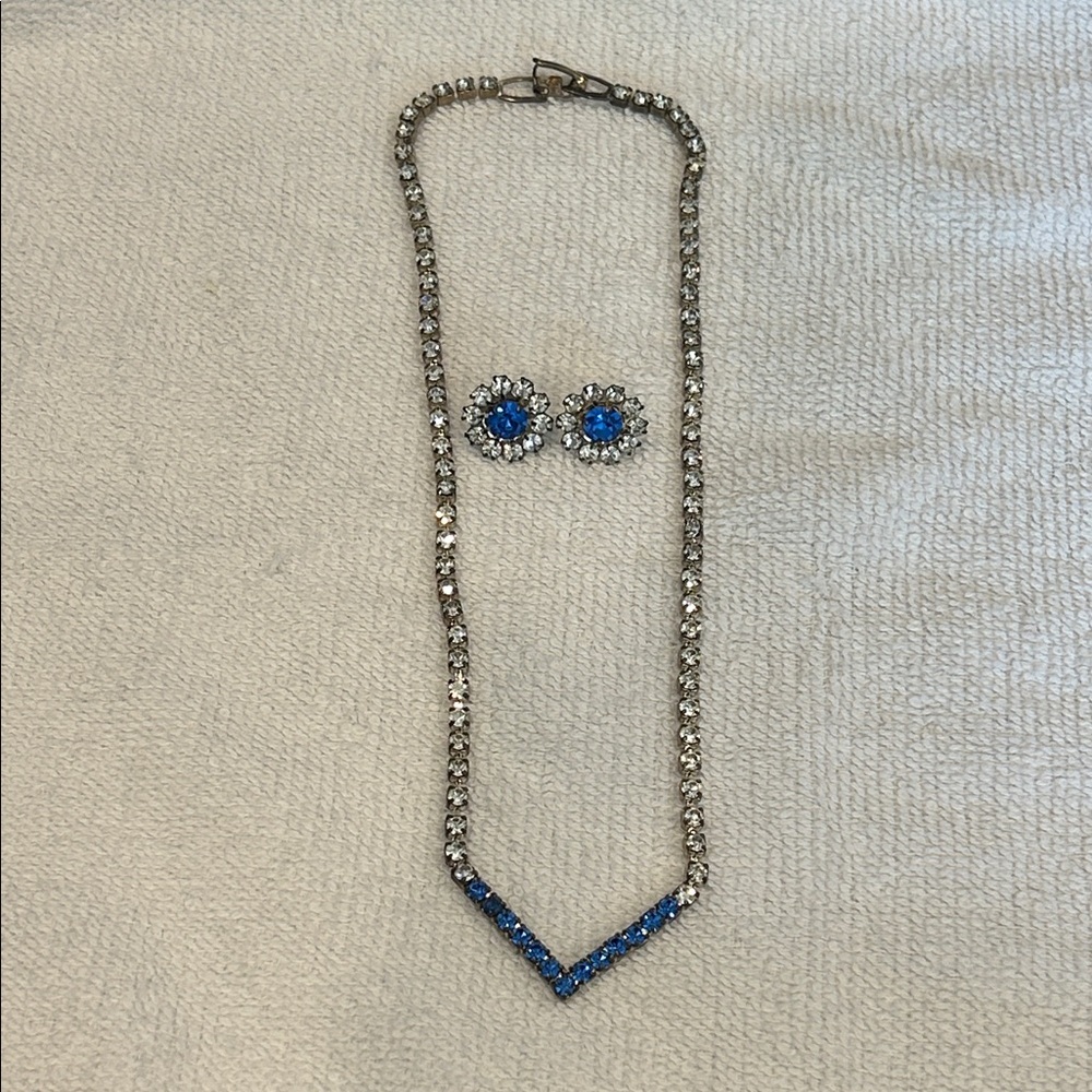 Rhinestone Jewelry Set
